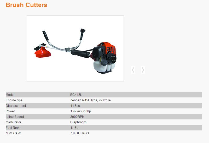 Motocoasa PATELO BC415L - descriere si specificatii 1