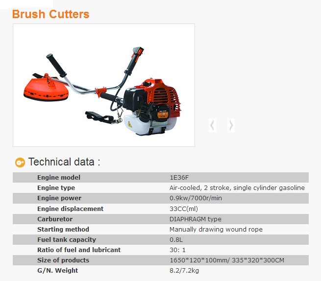 Motocoasa PATELO BC330 - descriere si specificatii 1