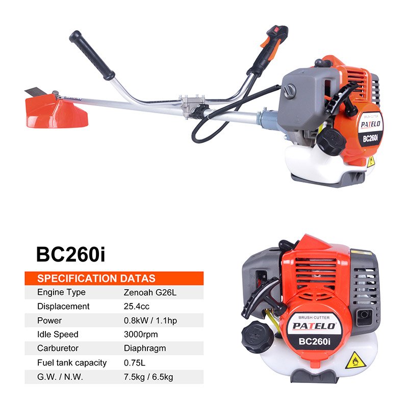 Motocoasa PATELO BC260i - descriere si specificatii 1