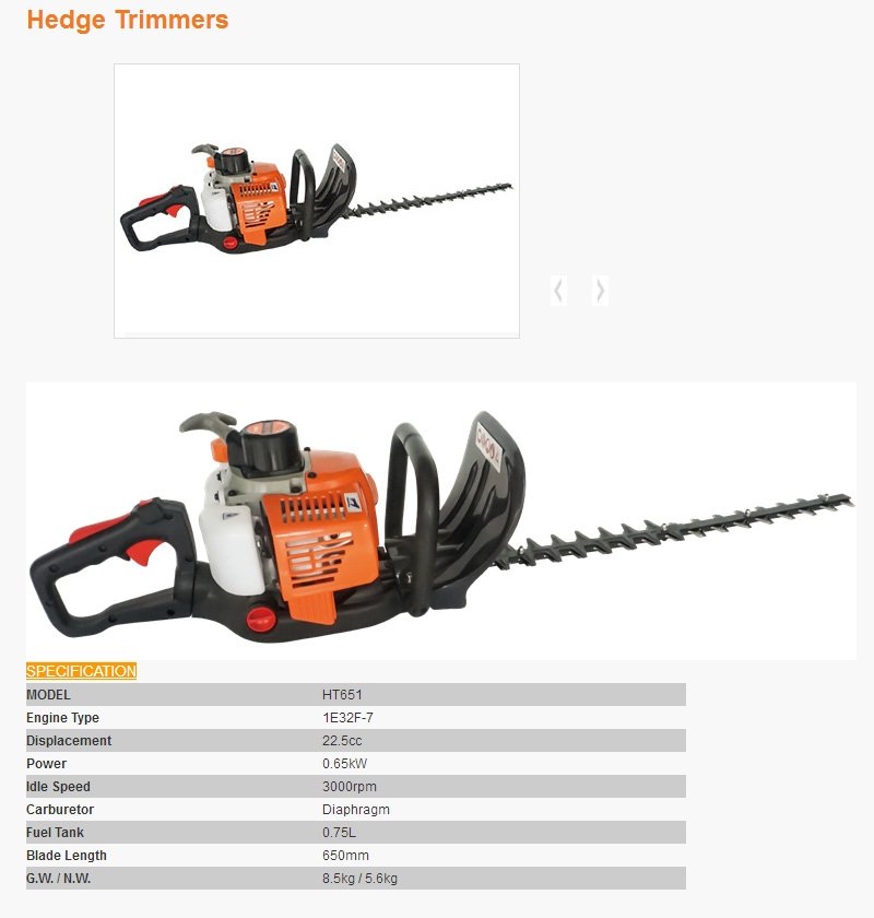 Foarfeca pentru gard viu PATELO HT651 - descriere si specificatii 1